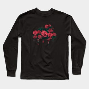 Dixie Damelio - be happy Cloud (flower rose)| Charli Damelio Hype House Tiktok Long Sleeve T-Shirt